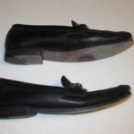 COLE HAAN MENS SHOES BLACK LEATHER LOAFERS SLIP-ON