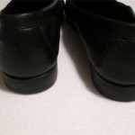 COLE HAAN MENS SHOES BLACK LEATHER LOAFERS SLIP-ON