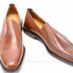 Cole Haan C06402 10 saddle tan brown leather Slip On Moc Stretch Loafer shoe New