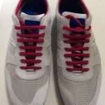 NIB HUGO BOSS Orange Vintage Orlet Sneaker Open White #50244402-120 US Size 9 M