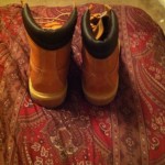 Timberland Mens 6 Inch Boot Wht/ble Sz.12