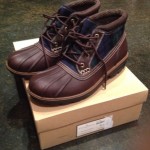 NEW COLE HAAN NIKE AIR SCOUT CHUKKA BROWN PLAID MEN’S LEATHER BOOTS SIZE 11