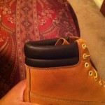 Timberland Mens 6 Inch Boot Wht/ble Sz.12