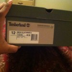 Timberland Mens 6 Inch Boot Wht/ble Sz.12