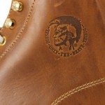 DIESEL New MEN ankle boots leather shoes brown Original Branded size 44