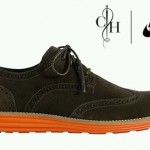 NEW COLE HAAN LUNARGRAND WINGTIP MENS 10.5 LACE-UP SUEDE SHOES BROWN $198+
