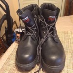 NEW 26038 Timberland PRO Men’s EH Waterproof Steel Toe Boots Black Size 9.5 M