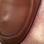 Cole Haan Men’s Brown Leather Slip On Loafer Driving Shoe Moc 8.5M