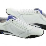 Diesel Take Y00326-PS873-H4483 White Dazzling Blue Leather Casual Shoes Men