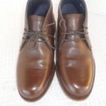 men’s COLE HAAN sz 7.5 dark brown Air Carter Chukka BOOTS