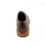 Cole Haan Cooper Sq. Wingtip Mens Size 9 Brown Wingtip Leather Oxfords Shoes