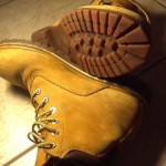 TIMBERLAND BEIGE ANKLE LEATHER BOOTS MENS SIZE 10.5 No Reserve