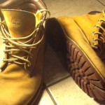 TIMBERLAND BEIGE ANKLE LEATHER BOOTS MENS SIZE 10.5 No Reserve