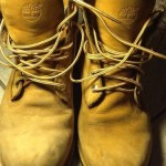 TIMBERLAND BEIGE ANKLE LEATHER BOOTS MENS SIZE 10.5 No Reserve