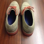 Cole Haan New Wingtip Great Jones Khaki Brick Oxford   $198 8.5