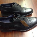Cole Haan New Cap Toe Oxford Black Water Proof  $298 8.5