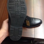 Cole Haan New Cap Toe Oxford Black Water Proof  $298 8.5
