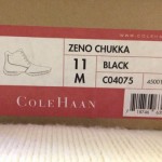 Cole Haan Men’s Leather Chukka Boots Lace Up Black 11M “Zeno” PreOwned