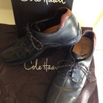 Cole Haan Mens Shoes $150 NEW Zeno Lace Black Leather Oxford 12m