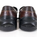 Cole Haan Nike Air Loafers 11 M Brown Two-Tone Leather Contrast Stitch Slip-Ons