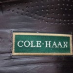 Cole Haan Nike Air Loafers 11 M Brown Two-Tone Leather Contrast Stitch Slip-Ons