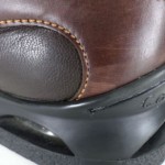 Cole Haan Nike Air Loafers 11 M Brown Two-Tone Leather Contrast Stitch Slip-Ons