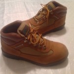 MENS TIMBERLAND WATER PROOF FIELD HIKER BOOTS (10025) BROWN-GREEN.