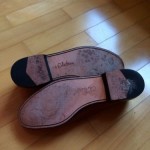 Cole Haan Men’s Tan Leather Penny Loafers, 11M