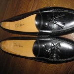 Cole Haan Pinch Tassel Oxfords Loafers Black Sz 11.5 B EUC