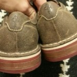 Cole Haan Slip On loafers Nike Air Sole Brown Size 8