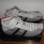 NIB MEN’S DIESEL WOLF HI TOP LEATHER TRAINERS  US 10 M