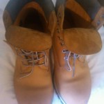 Men’s Timberland  Boots Sz 9M Wheat /Yellow