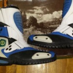 Timberland motorcycle biker  boots new with box blue black white size 9