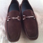 Men’s Pre Owned Cole Haan Brown Suede Size 8.5M Driving Loafer