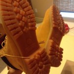 mens timberland boots Size 9 Worn 1x