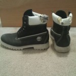 Timberland PREMIUM Black & White | White LEATHER | DURABLE STYLISH | Made in USA