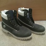 Timberland PREMIUM Black & White | White LEATHER | DURABLE STYLISH | Made in USA