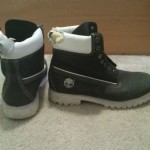 Timberland PREMIUM Black & White | White LEATHER | DURABLE STYLISH | Made in USA