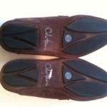 Men’s Pre Owned Cole Haan Brown Suede Size 8.5M Driving Loafer