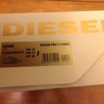 Diesel Men’s Shoes, Black/Green Long Term Gunner Sneaker, Size 10, New in Box!
