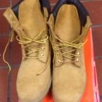 Mens Timberland 6 Inch Boot Size 8 With Tag Brown Wheat Original