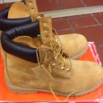 Mens Timberland 6 Inch Boot Size 8 With Tag Brown Wheat Original
