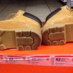 Mens Timberland 6 Inch Boot Size 8 With Tag Brown Wheat Original