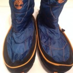 Timberland Radler Mens Slipper Boots Zip  NEW NIB Teal Orange  Size 13  2033R