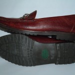 COLE HAAN Horsebit Loafers made in ITALY 9 M Brown Pebble-grain Leather Slip-on