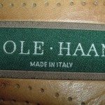 COLE HAAN Horsebit Loafers made in ITALY 9 M Brown Pebble-grain Leather Slip-on