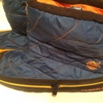 Timberland Radler Mens Slipper Boots Zip  NEW NIB Teal Orange  Size 13  2033R