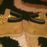 Timberland construction boots