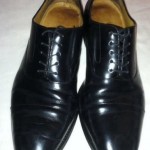 Cole Haan Nike Air Mens Dress Shoe Sz 11.5M Black Leather Comfort Lace Up Oxford