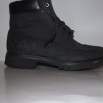 TIMBERLAND 6″ Premium Waterproof Black Nubuck Leather Boots Mens Size 10.5